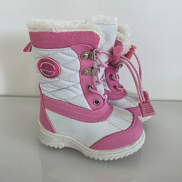 Adorable Totes “Winter Survivor” Toddler Snow Boots 👧❄️ - Picture 1 of 10